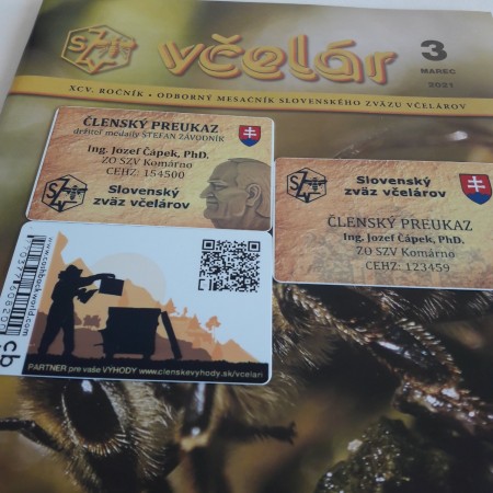 Nové členské preukazy SZV